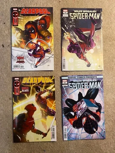Miles Spider-Man 30 31 / Deadpool 11 12 Pools Of Blood 1-4 Marvel 2025 1st Print