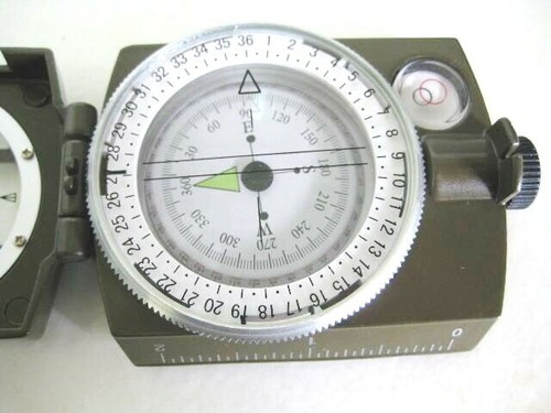 Quality Metal Marching Compass - Military Model -Sale! - Picture 2 of 7