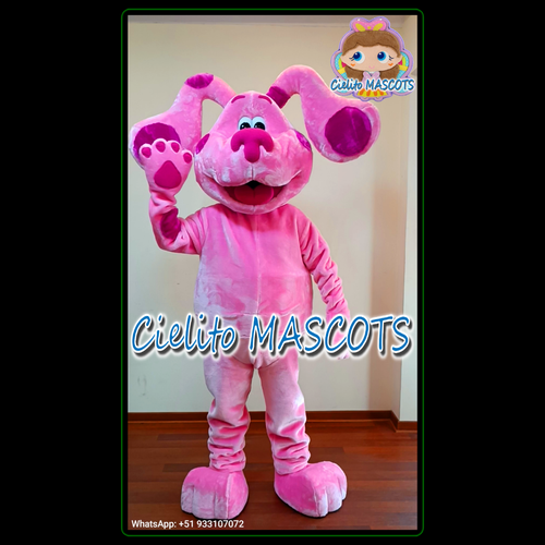 For MAGENTA BLUES CLUES Mascot Costume cosplay botarga halloween Cielito MASCOT
