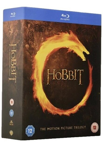 The Hobbit Trilogy - Extended Edition Blu-ray Martin Freeman NEW