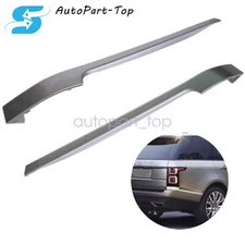 Fits Range Rover L405 Silver 2Pcs Rear Body Molding Trim Strip Kit 2013-22