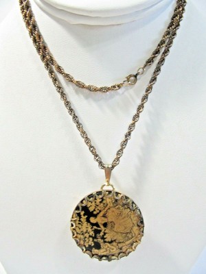 Limoges Pendant Lucerne Watch Vintage Necklace Swiss Made Working - Lucerne Watch Pendant Necklace Limoges Pendant Lucerne Watch Vintage Necklace Swiss Made Working - Lucerne Watch Pendant Necklace