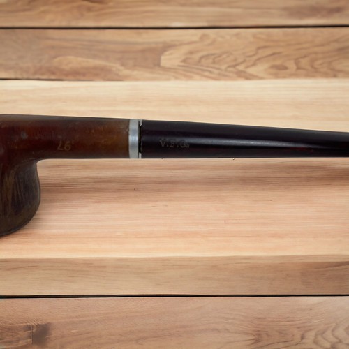 Vintage Medico Imported Briar Tobacco Smoking Pipe Marked VFQ Has Small Crack - Picture 6 of 9