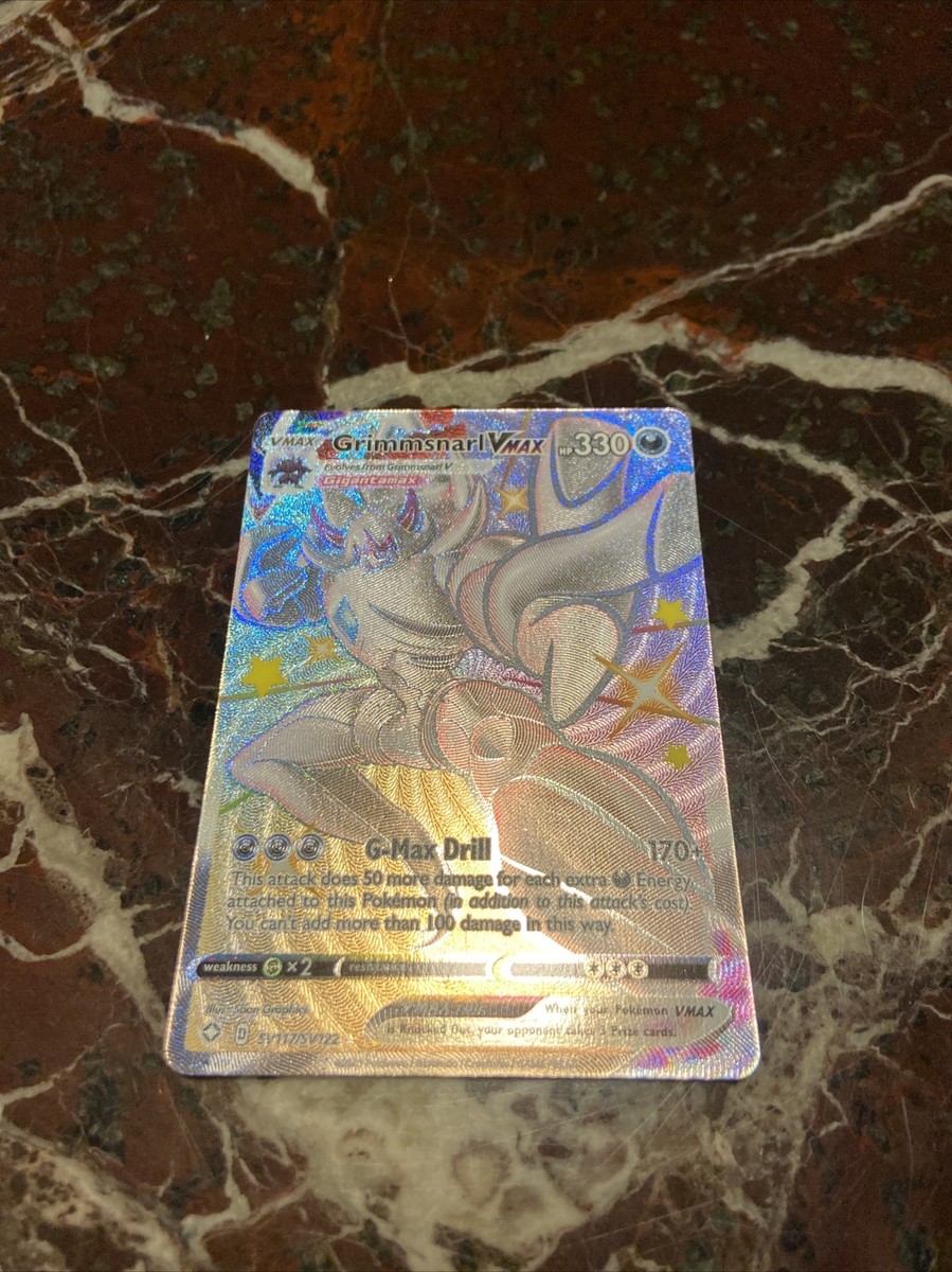 grimmsnarl vmax pokemon card price Pokemon - Grimmsnarl VMAX SV117/SV122 Shiny Holo Rare - Shining Fates
