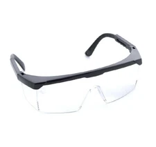 Western Safety Impact Resist Safety Glasses Polycarbonate Clear Lenses, 004