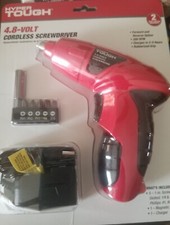 Hyper Tough 4.8 Volt Cordless Screwdriver NEW
