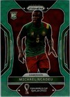 2022 Panini Prizm World Cup Prizms Green Wave #43 Michael Ngadeu - NM-MT