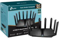 TP-Link Archer AX95 AX7800 Tri-Band 8-Stream Wi-Fi 6 Router 7800Mbps OneMesh UK