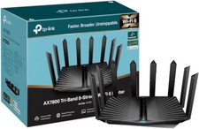 Image of TP-Link Archer AX95 AX7800 Tri-Band 8-Stream Wi-Fi 6 Router 7800Mbps OneMesh UK