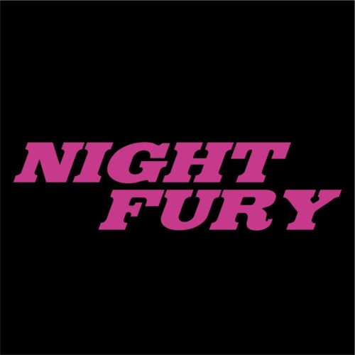 NIGHT FURY Decal Sticker Vinyl, Car, Window, Laptop, Dragon Name, Race, Turbo - Picture 7 of 15