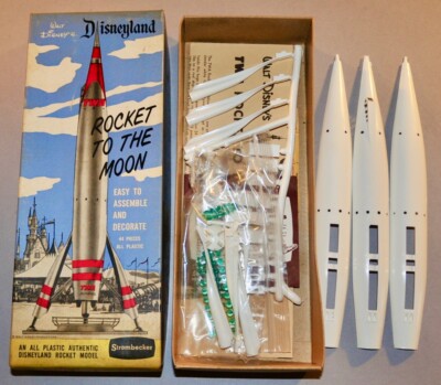 1955 WALT DISNEY STROMBECKER D-27 100 ROCKET TO THE MOON 1955 WALT DISNEY STROMBECKER D-27 100 ROCKET TO THE MOON