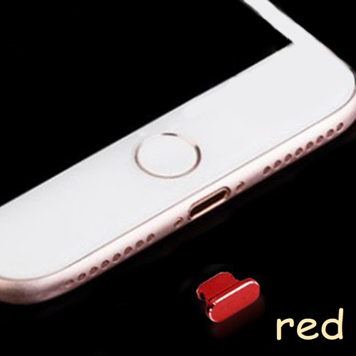 Alliage Micro Poussière Plug Chargeur Dock Plug Bouchon Couvercle Téléphone Portable Accessoire ☋ - Photo 4 sur 20