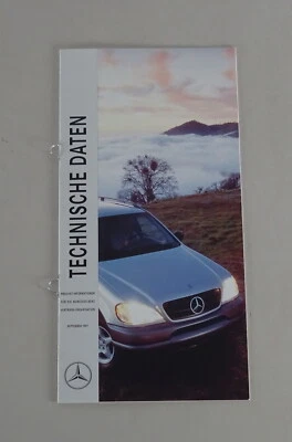 Datos Técnicos Mercedes Benz ML W 163 De Septiembre De 1997 - Imagen 1 de 3