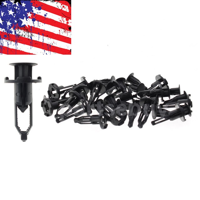 16x Tailgate Cap Top Protector Molding Retainers Clips for 2017 18
