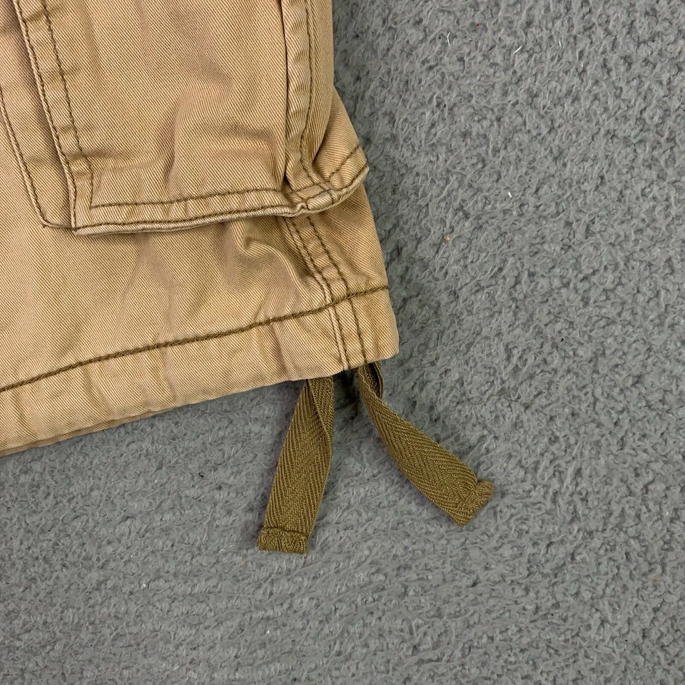 Pantalones Cortos Jordan Craig Carga Para Hombres 36 Caqui Paracaidista Ropa de Calle Rap Patinador Y2K Foto 2 de 4