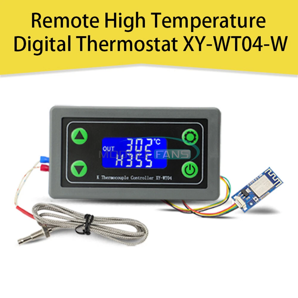 Thermocouple based temperature controller outlet
