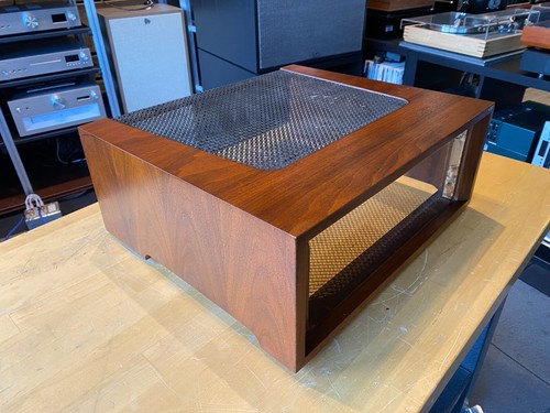 Marantz WC-1 Cabinet for 10B - For Restoration - Bent Grill, Damaged Mounting - Picture 5 of 15