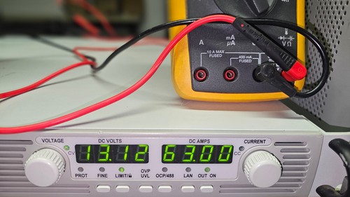 Agilent N5743A, 0-12V.5VDC, 0-60ADC