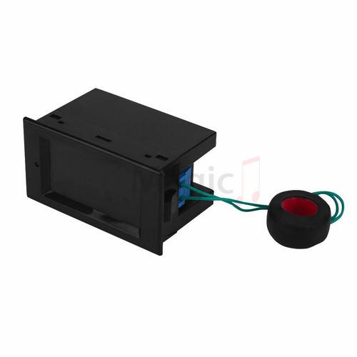 AC 80-300V LCD Digital Voltmeter Ammeter Volt Amp Power Kwh Panel Meter 100A CT - Picture 3 of 5