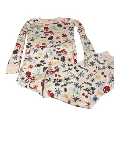 Marvel Spider-Man Long John Cotton Pajama Set (Miles Morales) Size 130 cm / US 8 - Picture 2 of 5