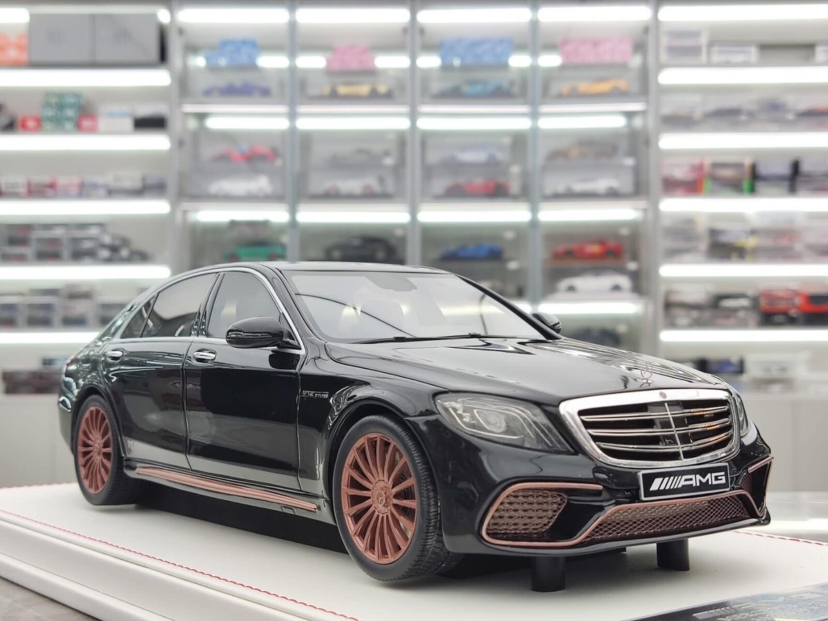 Mercedes-Benz S65 AMG (Black) [Vehicle Art] 1/18 scale | eBay