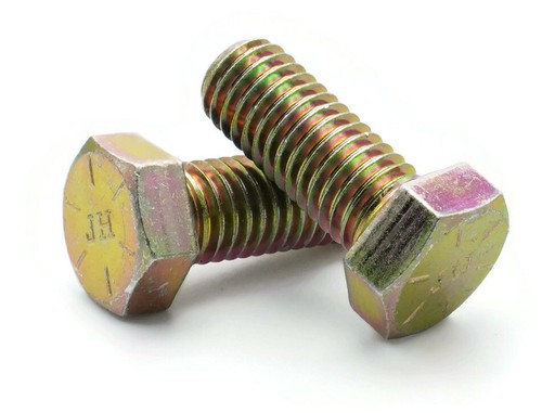 1/4"-20 Sechskantschrauben - Stahl verzinkt Sechskantschrauben - Grade 8 - Größe wählbar - Bild 14 von 75