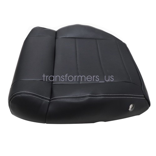 Cubierta de asiento inferior de cuero negra para conductor y pasajero Jeep Wrangler 2008-2012 - Imagen 6 de 17