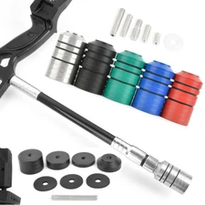 Archery Bow Stabilizer Weight Kit Balance Bar Freestyle Counterweight Bow Hunt