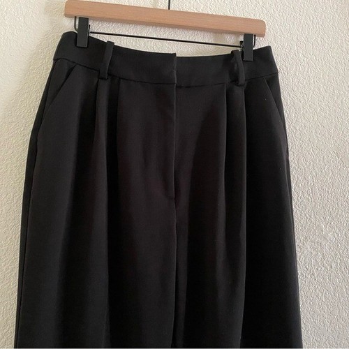 Favorite Daughter Women's Size 10 The Favorite Pleat Pants - Black - Picture 5 of 12
