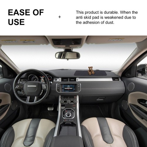 2Pcs Car Anti-slip Mat Anti-skid Pads Car Non-slip Mats for Outdoor (Black) - 第 10/12 張圖片