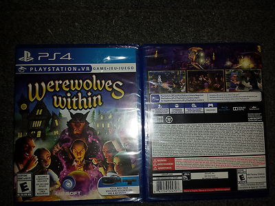 Werewolves Within Sony Playstation Vr 2016 4 Ps4 2k16 Ww Brand New Ebay