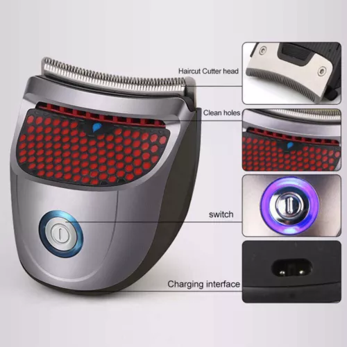 Professional Electric Hair Trimmer Mens Hair Clippers Cordless Self Cut Tools UK - Picture 5 of 6
