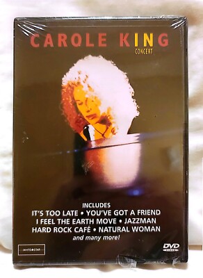 Carole King in Concert = DVD, 2000 = RARE & OOP =Colour Of Your Dreams Tour= New