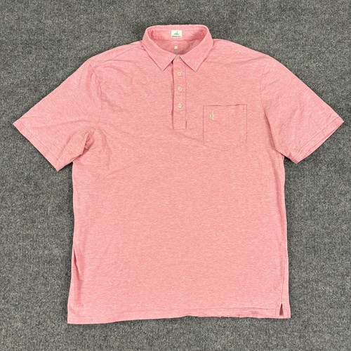 Johnnie-O Hangin’ Out Polo Pink Herren Large