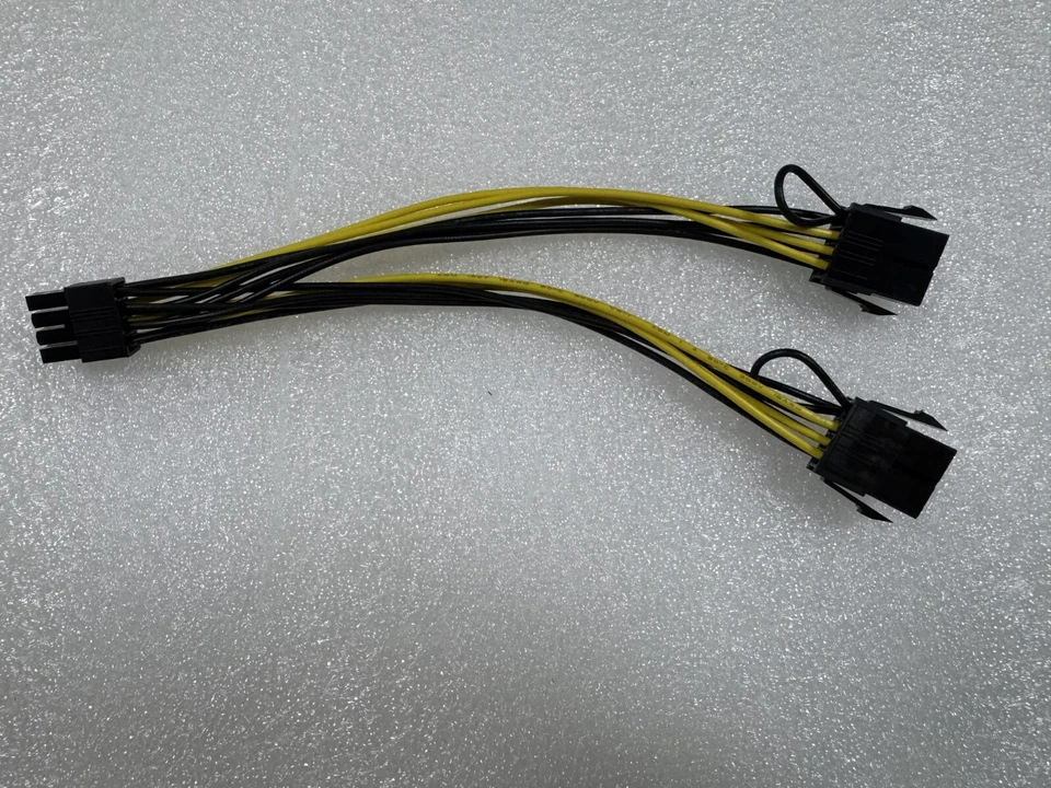 NEW NVIDIA Dual 8 to 8 Graphics Power Cable Tesla K80 M60 M40 P100 20cm - Image 3 of 4