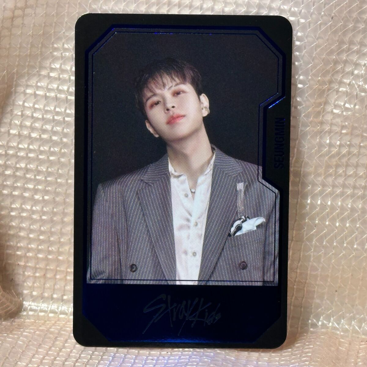 Seungmin Official Trading Card Photocard Stray Kids Hop Seungmin Official Trading Card Photocard Stray Kids Hop