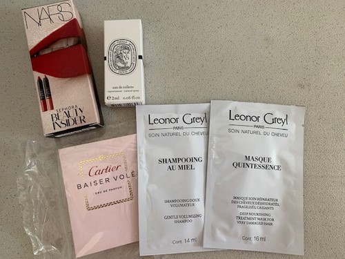 Sephora Beauty Insider Cartier parfum DIPTYQUE 34 Boulevard Leonor Greyl  samples | eBay