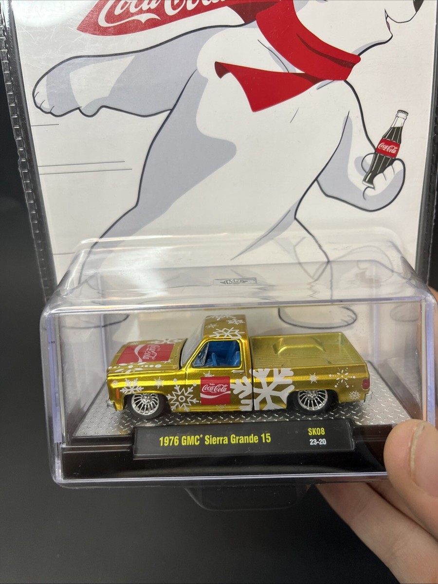 M2マシーン コカ・コーラ　1976 GMC Sierra Grande 15 2024 M2 Coca Cola 1976 GMC Sierra Grande 15 Custom 🔥🔥 | eBay