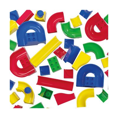 その他 HUBELINO Marble Run - 128-Piece Run Elements Expansion Set - the Original Made in Germany - Certified and Award-Winning Marble Run - 10 Amazon.com: Hubelino 128 Piece Run Elements - The Original