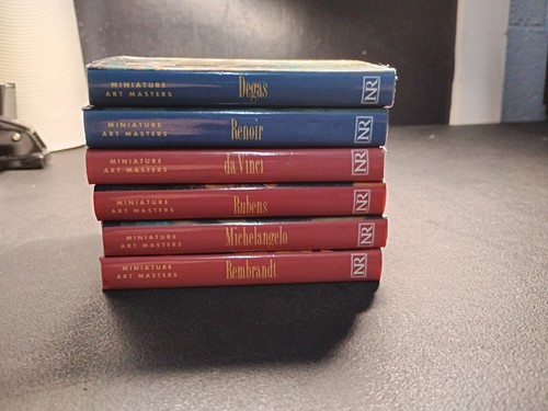 Konvolut 6 Miniatur Kunst Meister Bücher Hardcover 1993 Gerhard Gruitrooy - Bild 4 von 7