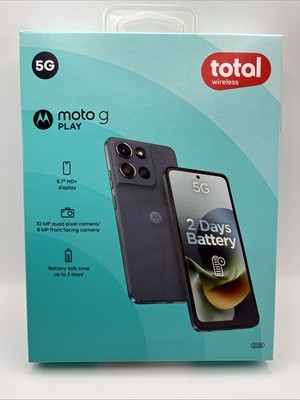Motorola Moto G Play 64GB 2026 Verizon (Total) Sealed In Box
