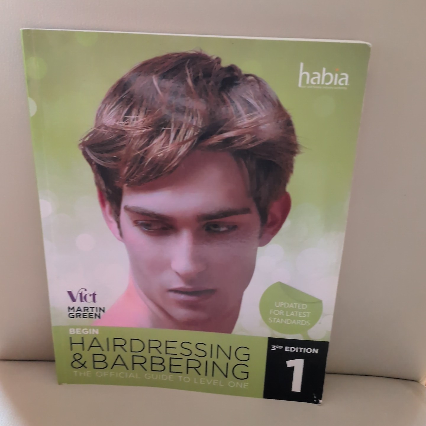 Begin Hairdressing and Barbering by Martin  Green (Paperback Book)