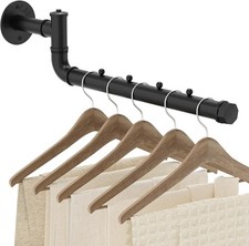 OUTBROS Handtuchhalter Industrial, 40cm Kleiderst&auml;nder Wandmontage,