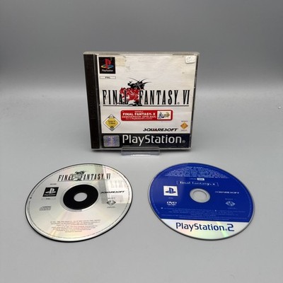 Final Fantasy Vi + Final Fantasy X Demo (PSone)