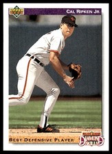 Cal Ripken Jr. 1992 Upper Deck #645 Orioles MLB READ FREE SHIPPING AutographDen