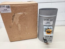 iO HVAC Controls 06" Round Zone Damper Belimo 3 Wire Actuator CD-06 ~ NEW