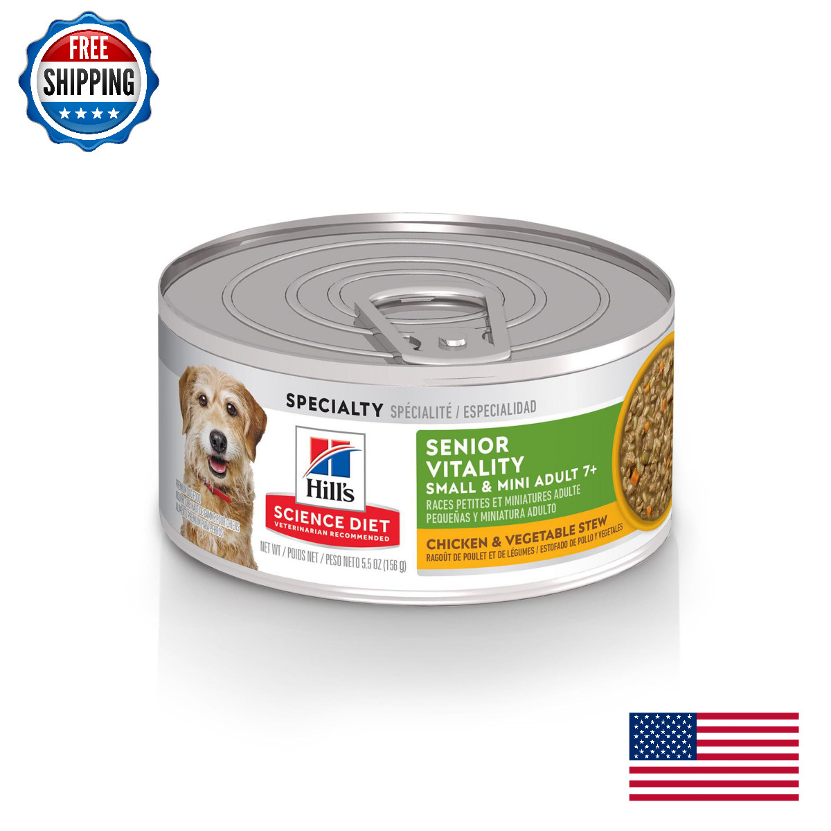 Hill's Science Diet Senior Vitality Adult 7+ Small & Mini Breeds Wet Dog Food, S