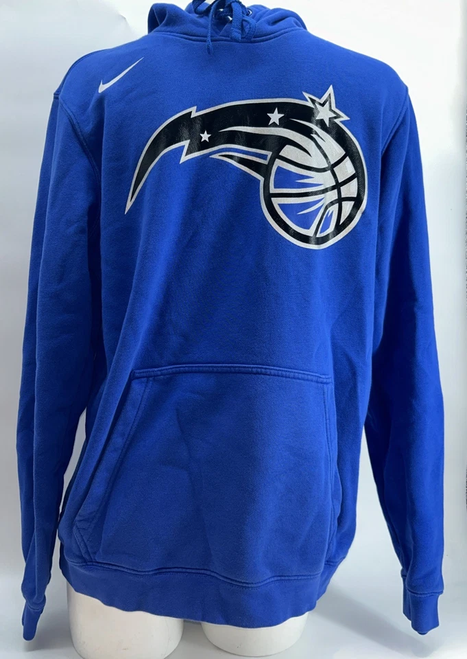 Sudadera con Capucha Nike Para Hombre Orlando Magic NBA Edición City Logo Azul Talla Med Foto 2 de 4