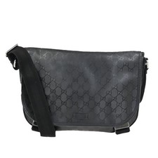 Borsa a tracolla Gucci logo modello GG Imprime pelle PVC nero SHW Italia 34KC635