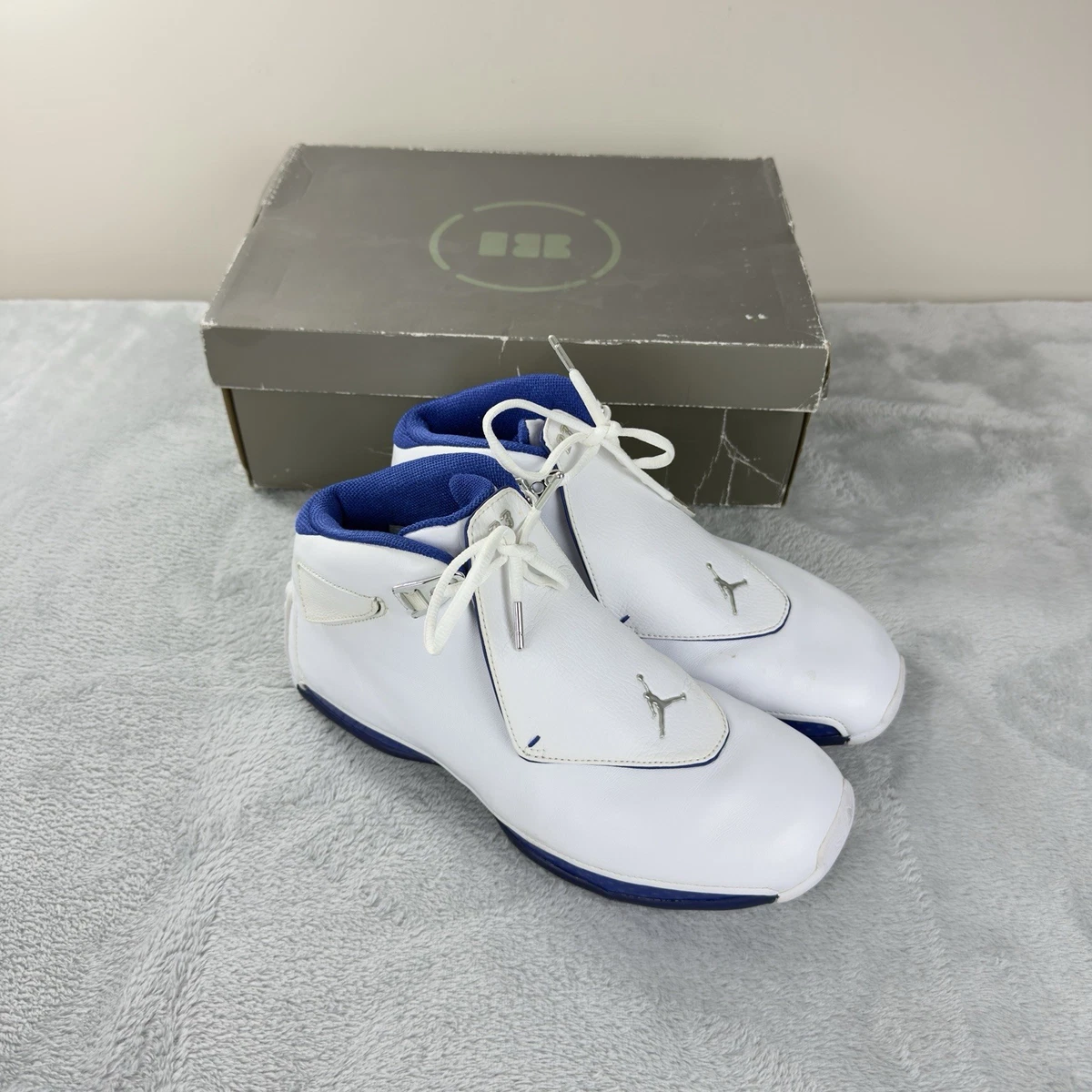 Jordan 18 Retro 2018 White Sport Royal for sale | Authenticity